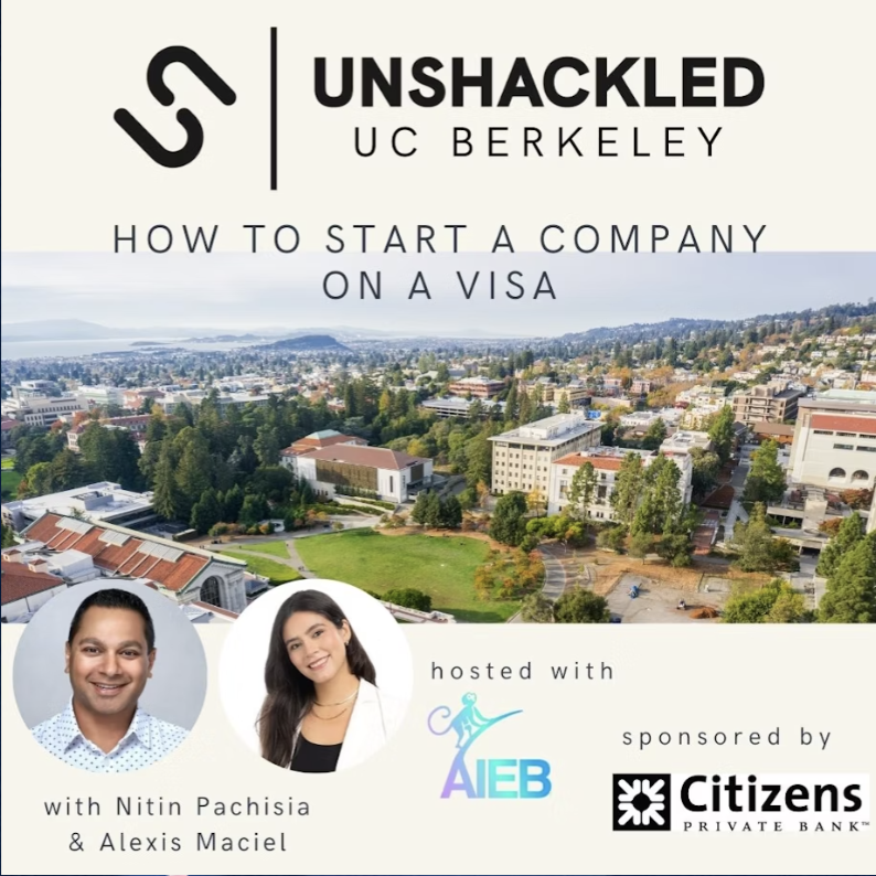 How to Start a Company on a Visa - Unshackled VC